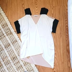 Zara Stylish Blouse short sleeves, Tricolor